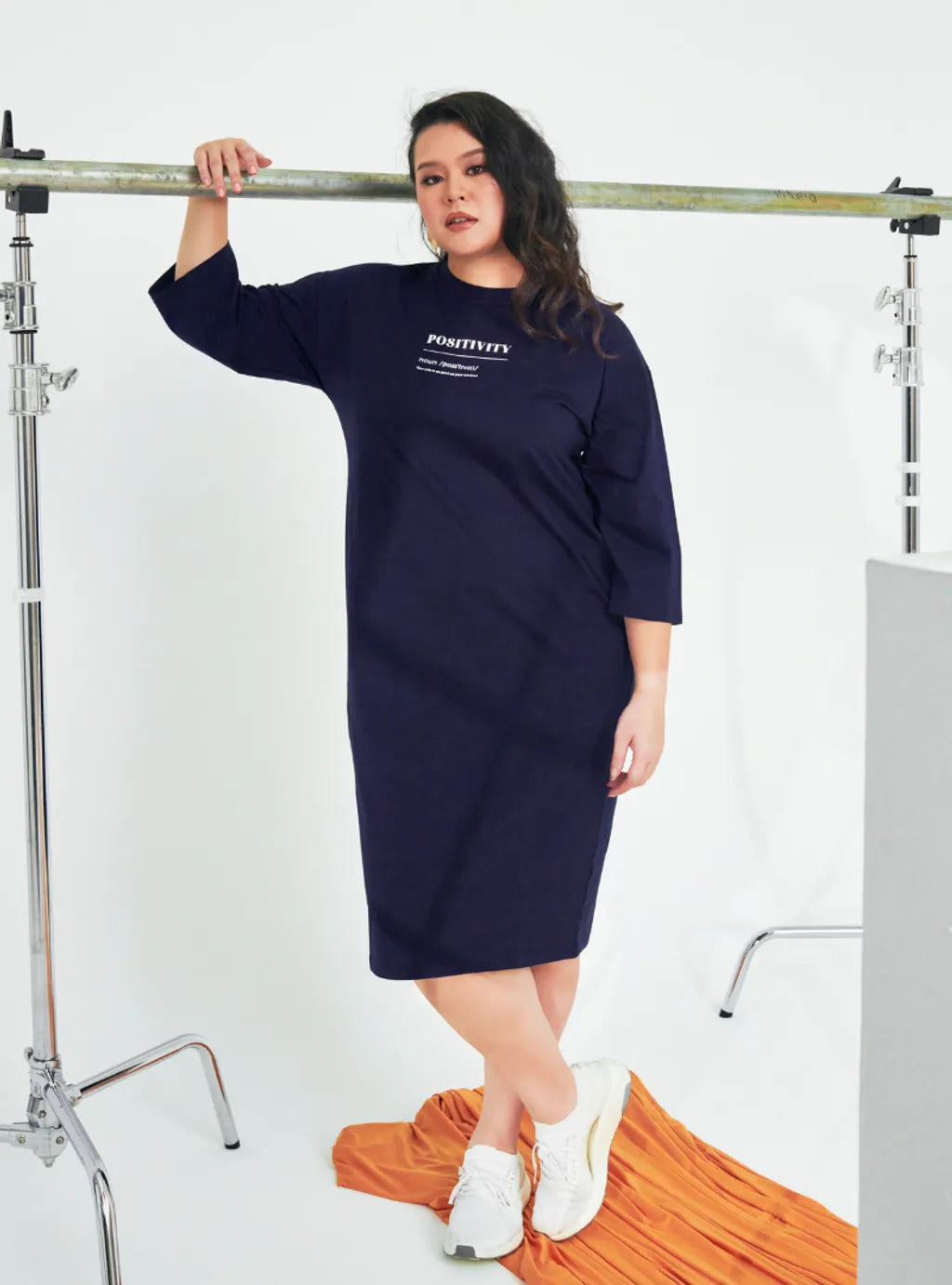 Smooth Cotton T Shirt Dress