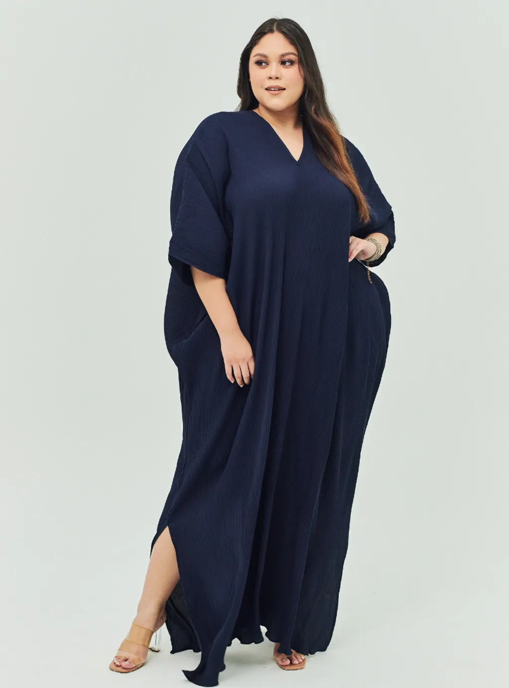 Signature Pleated Kaftan