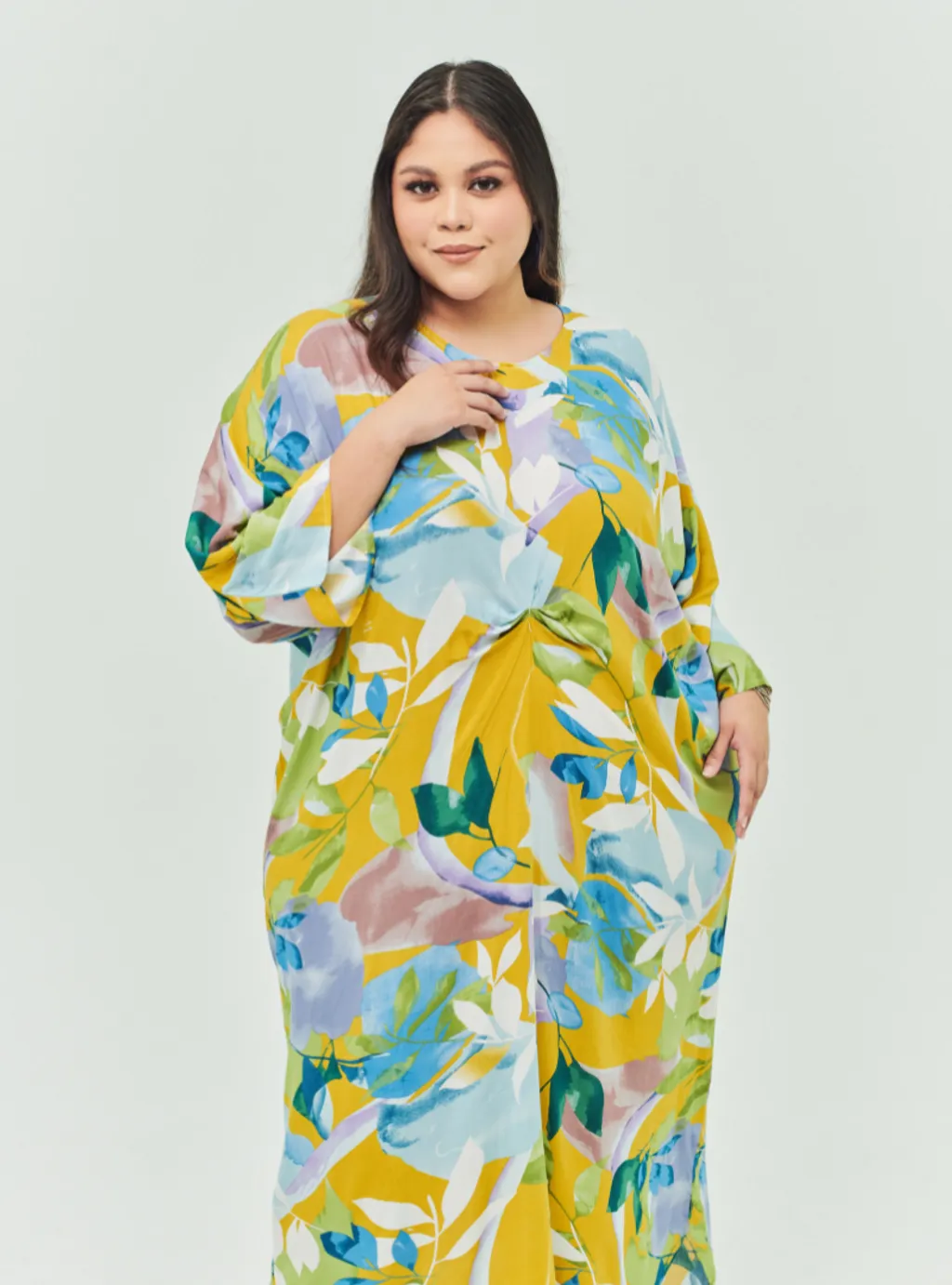 Kaftan Raya Essential Front Knot