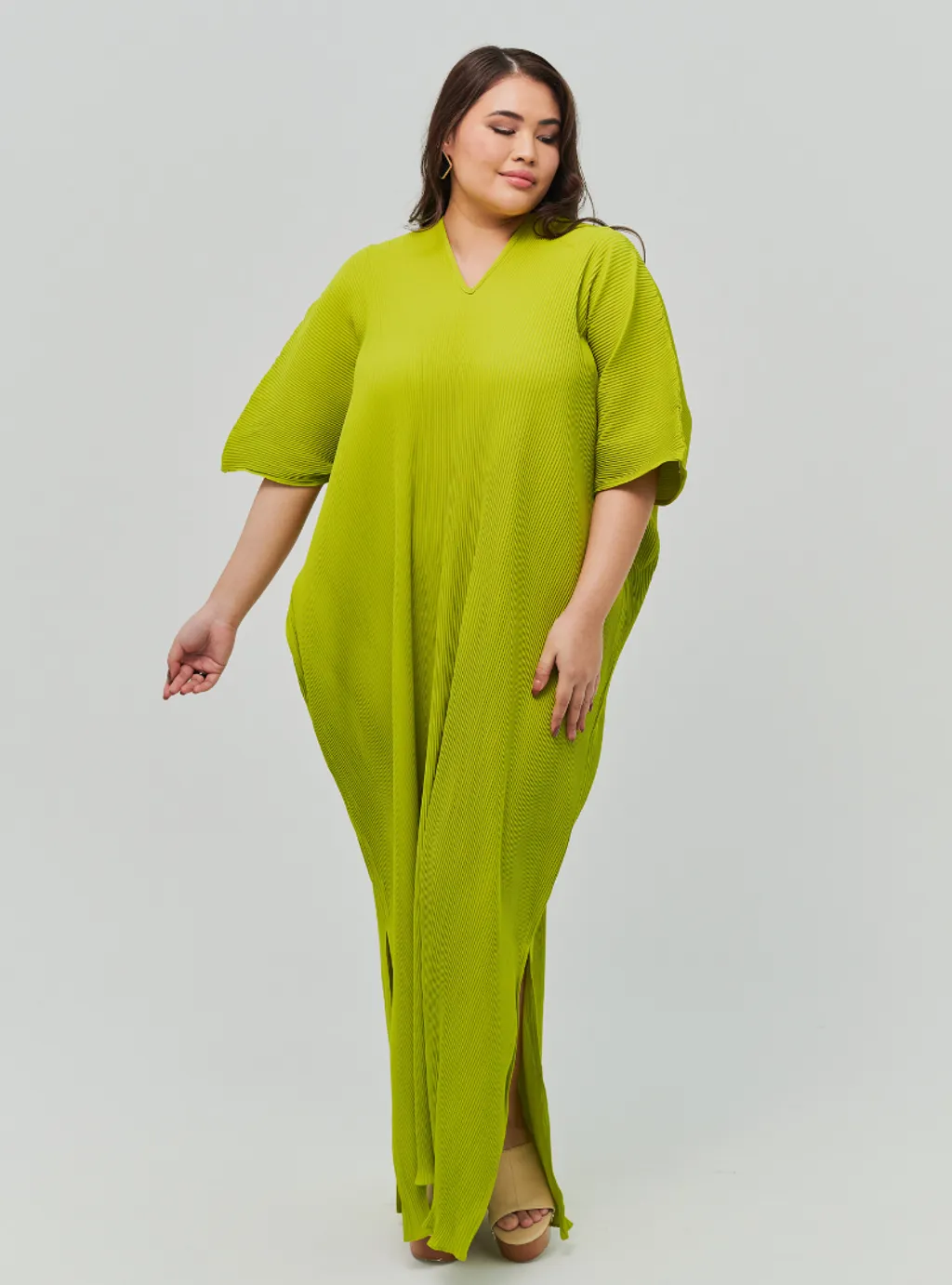 Signature Pleated Kaftan