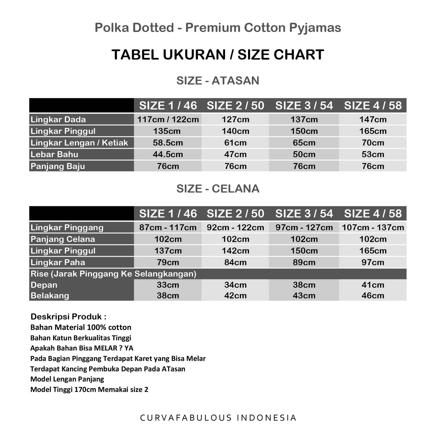 Polka Dotted Premium Cotton Pyjamas