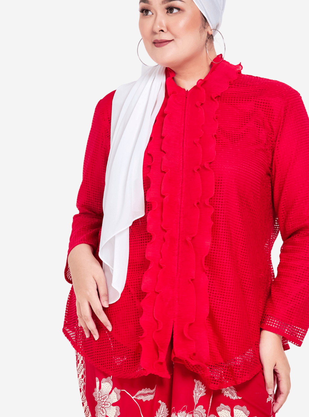 Curva Fabulous - Atasan Pop Yeh Yeh Top - CURVA FABULOUS INDONESIA - kebaya, kurung, shirt, tops - Shirts & Tops
