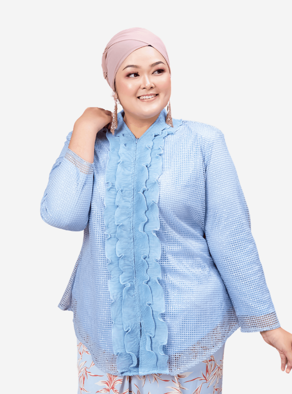 Curva Fabulous - Atasan Pop Yeh Yeh Top - CURVA FABULOUS INDONESIA - kebaya, kurung, shirt, tops - Shirts & Tops