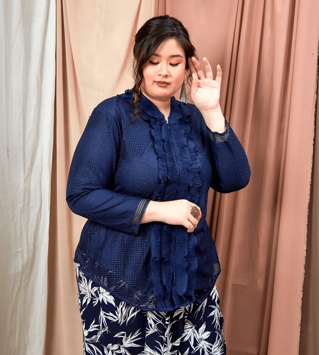 Curva Fabulous - Atasan Pop Yeh Yeh Top - CURVA FABULOUS INDONESIA - kebaya, kurung, shirt, tops - Shirts & Tops