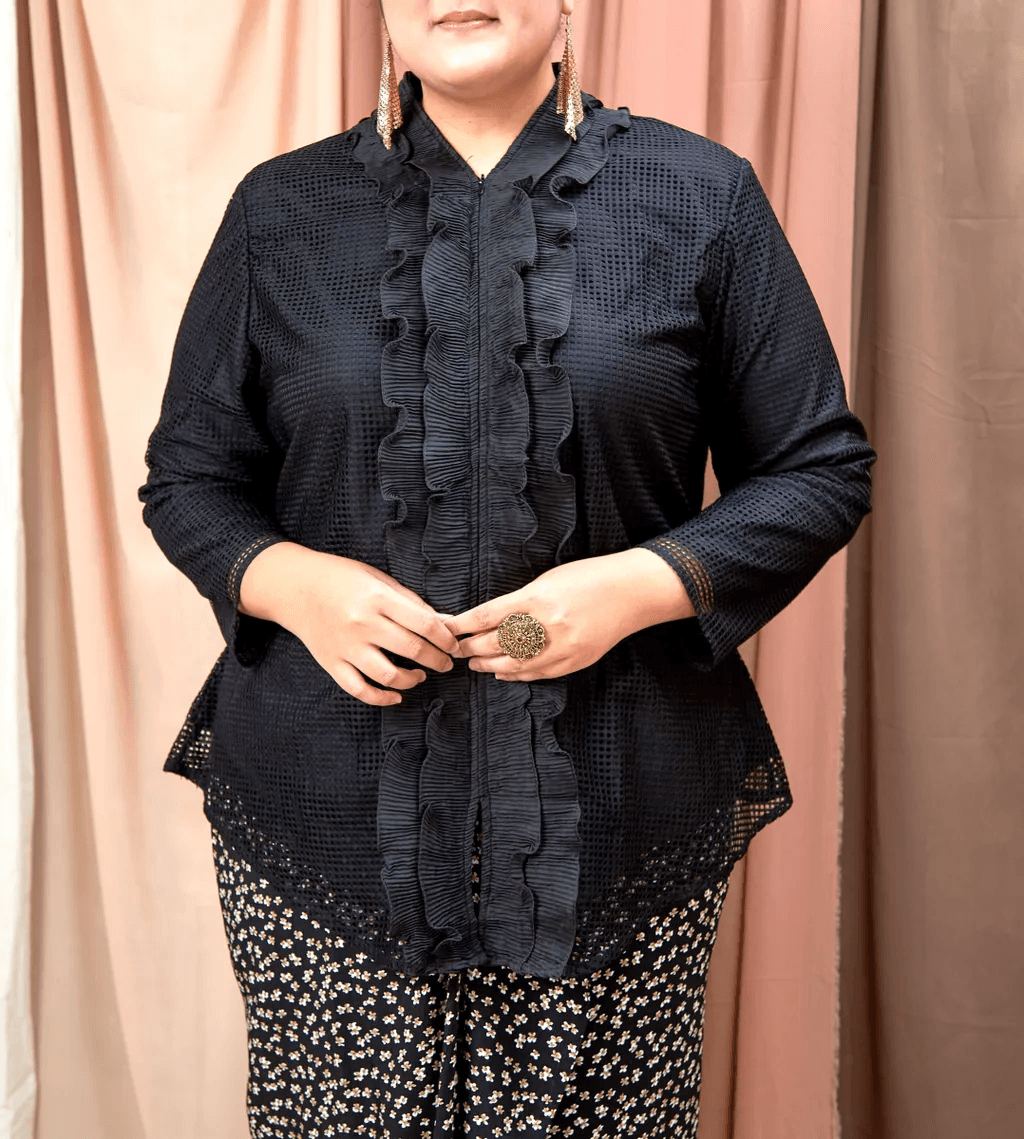 Curva Fabulous - Atasan Pop Yeh Yeh Top - CURVA FABULOUS INDONESIA - kebaya, kurung, shirt, tops - Shirts & Tops