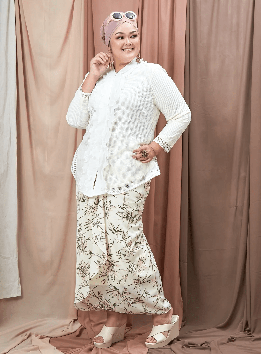 Curva Fabulous - Atasan Pop Yeh Yeh Top - CURVA FABULOUS INDONESIA - kebaya, kurung, shirt, tops - Shirts & Tops
