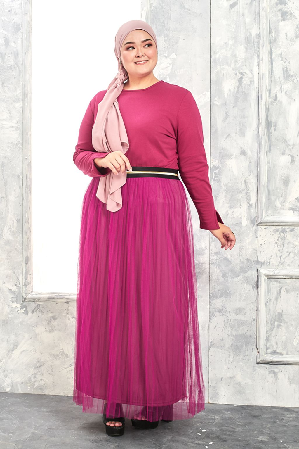 Curva Fabulous - Gaun Rapunzel Princess Tutu Maxi Dress - CURVA FABULOUS INDONESIA - Dresses