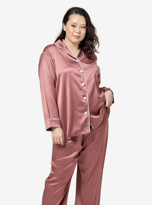 Curva Fabulous - Premium Satin Pyjamas - Dream Catcher Series - CURVA FABULOUS INDONESIA - Pajamas
