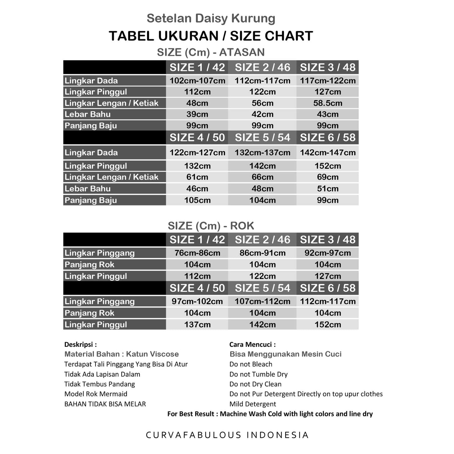 Setelan Daisy Kurung