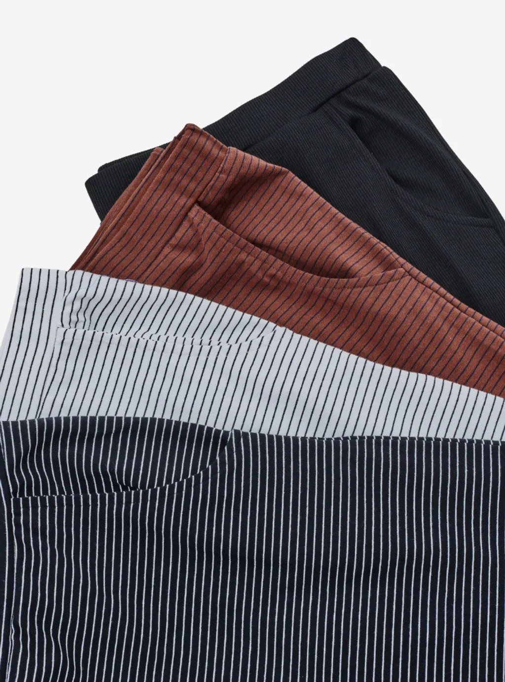 Curva Fabulous - Striped Luna Pencil Skirt - The Striped Series - CURVA FABULOUS INDONESIA - Long Skirts