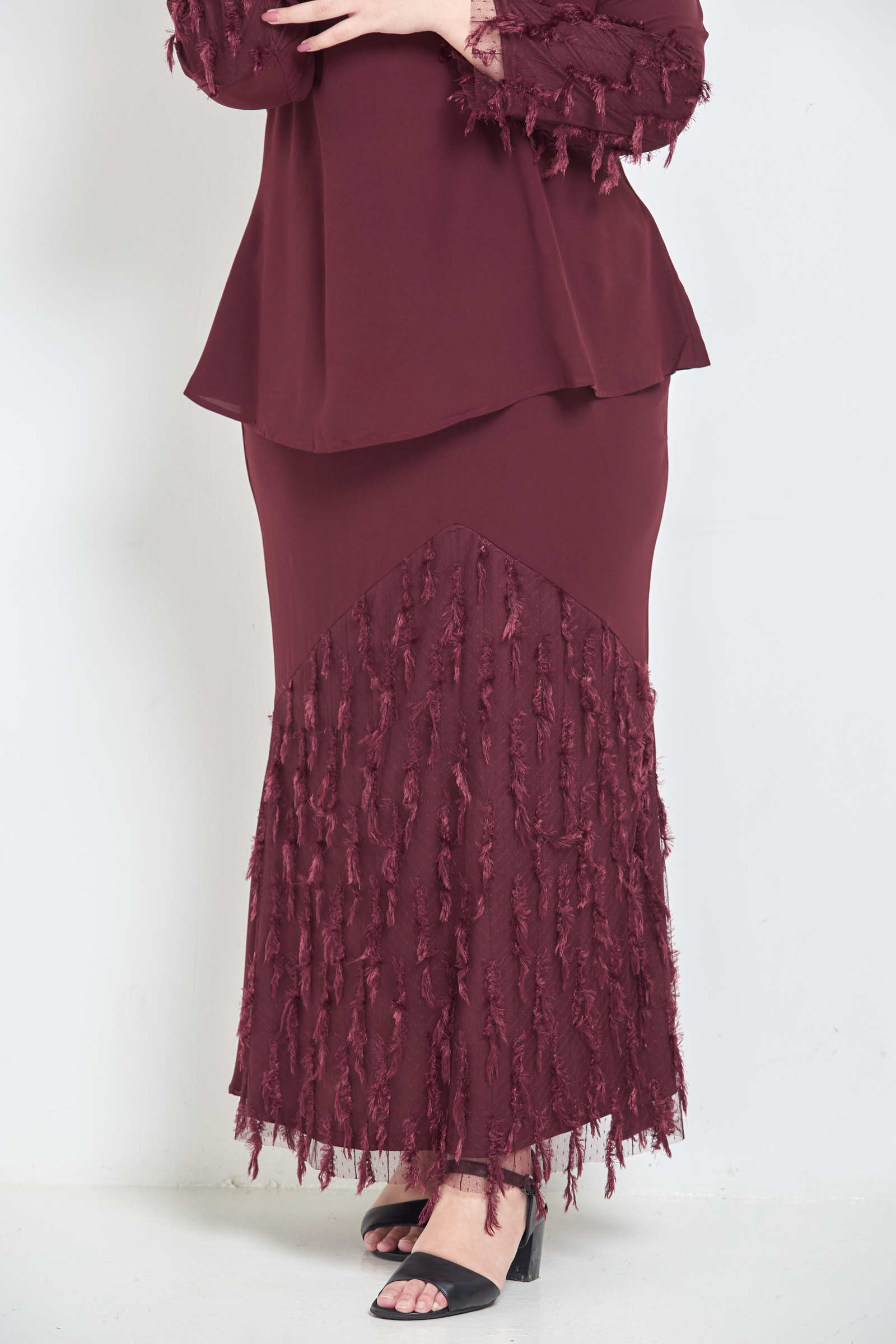 Curva Fabulous - The Minimalist - Lalang Feathers Series - CURVA FABULOUS INDONESIA - Outfit Sets