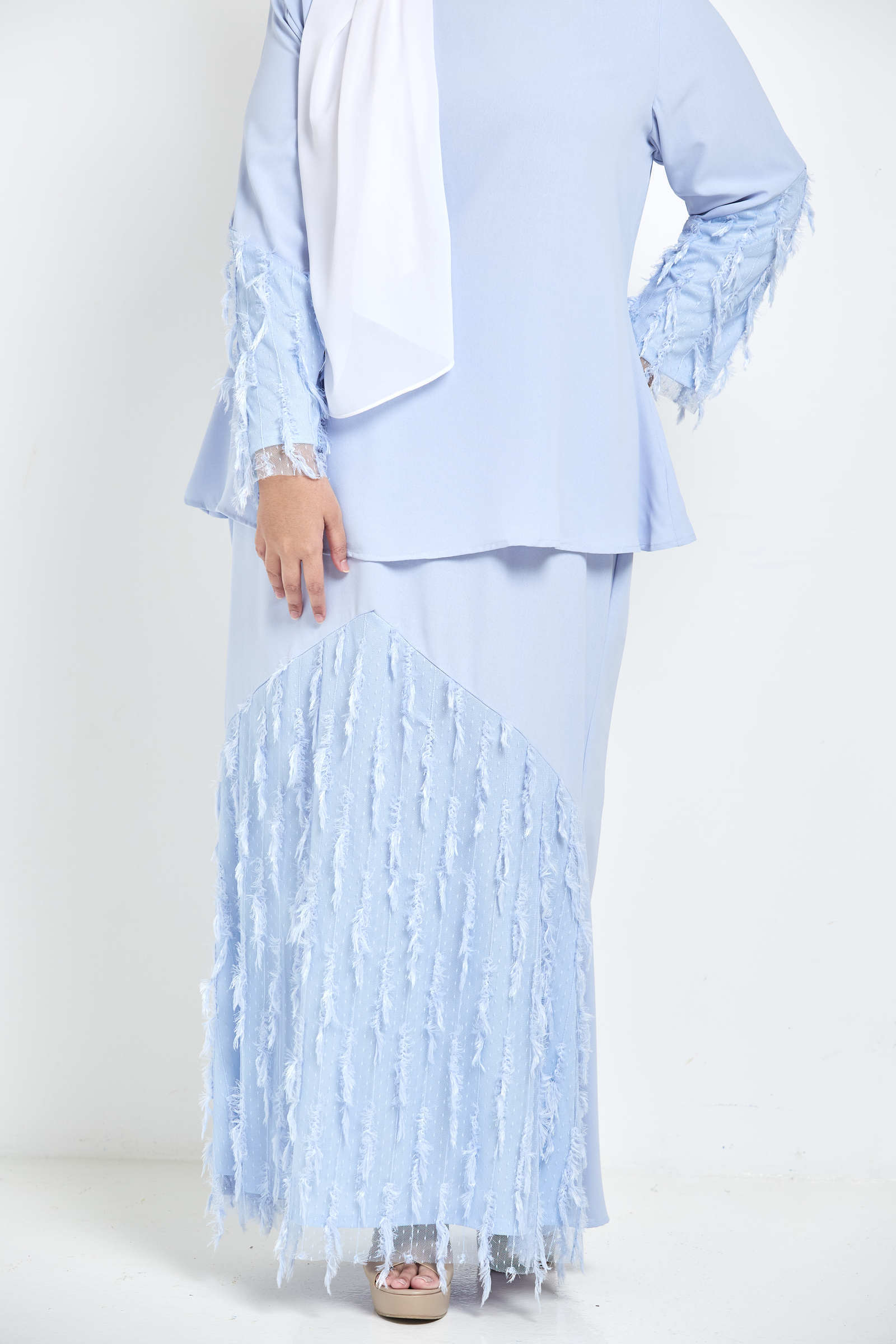Curva Fabulous - The Minimalist - Lalang Feathers Series - CURVA FABULOUS INDONESIA - Outfit Sets