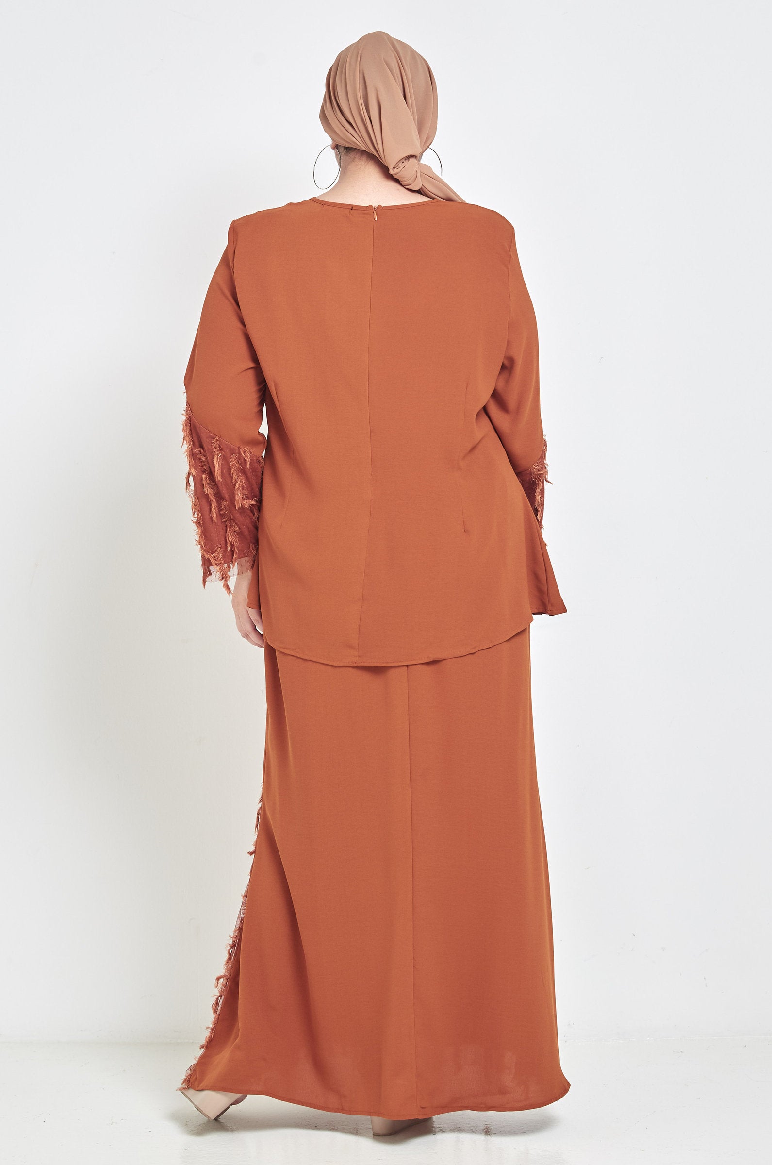 Curva Fabulous - The Minimalist - Lalang Feathers Series - CURVA FABULOUS INDONESIA - Outfit Sets