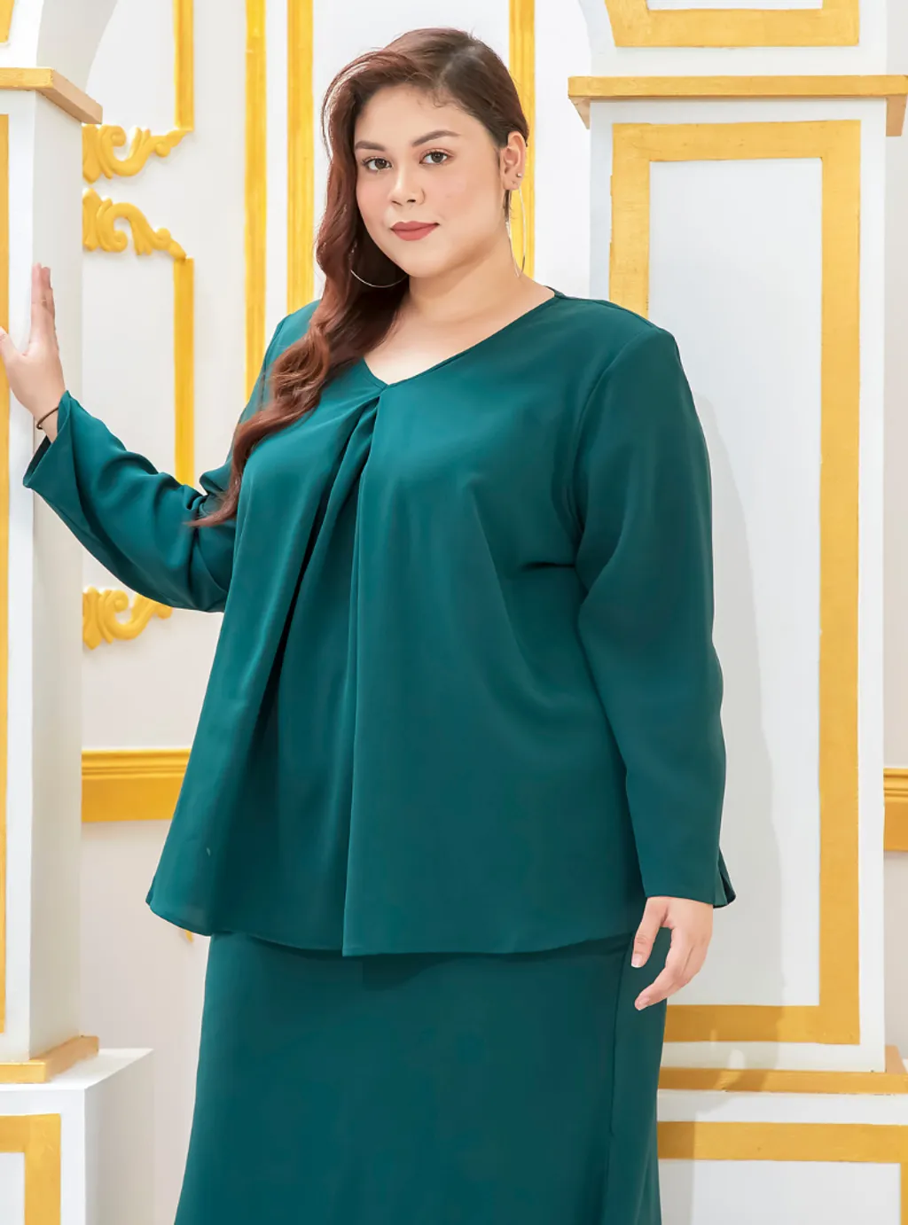 Curva Fabulous - The Minimalist Ms.Seri Kurung - CURVA FABULOUS INDONESIA - Outfit Sets