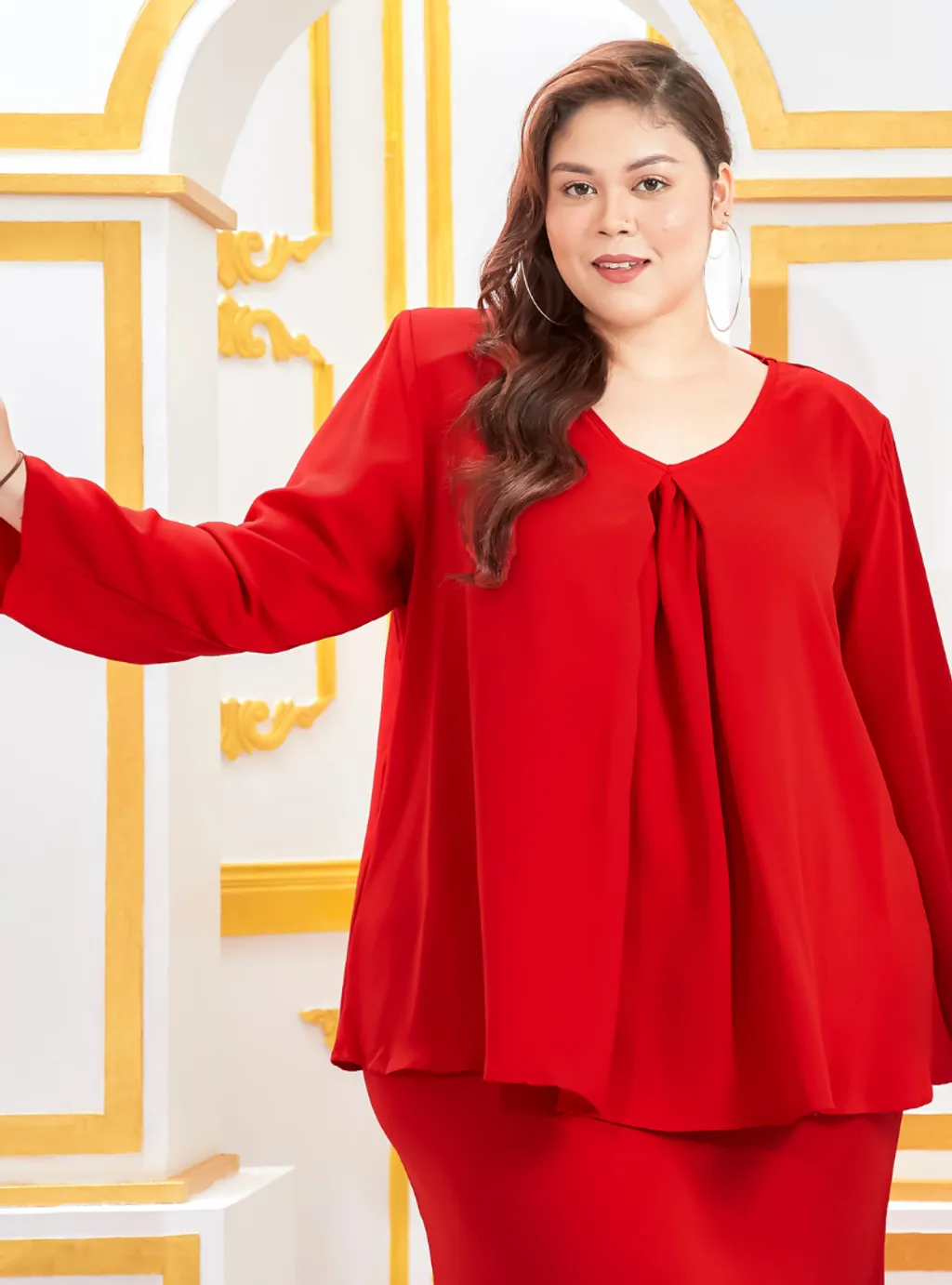 Curva Fabulous - The Minimalist Ms.Seri Kurung - CURVA FABULOUS INDONESIA - Outfit Sets