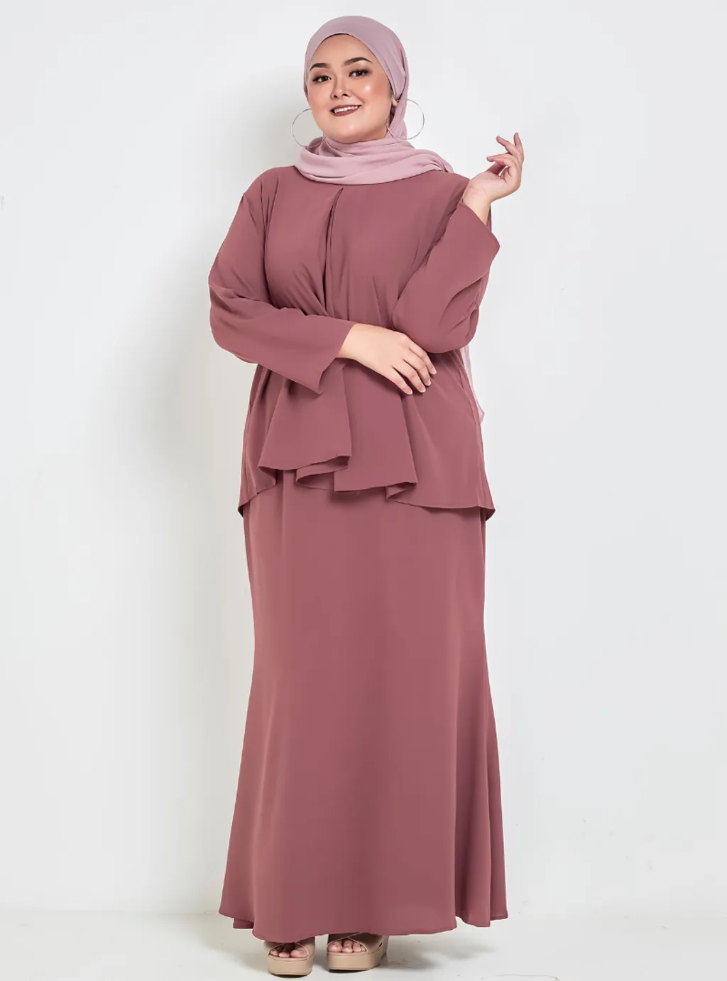 Curva Fabulous - The Minimalist Ms.Seri Kurung - CURVA FABULOUS INDONESIA - Outfit Sets
