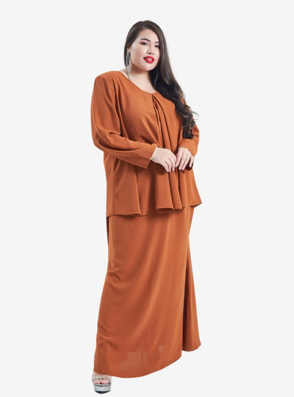 Curva Fabulous - The Minimalist Ms.Seri Kurung - CURVA FABULOUS INDONESIA - Outfit Sets