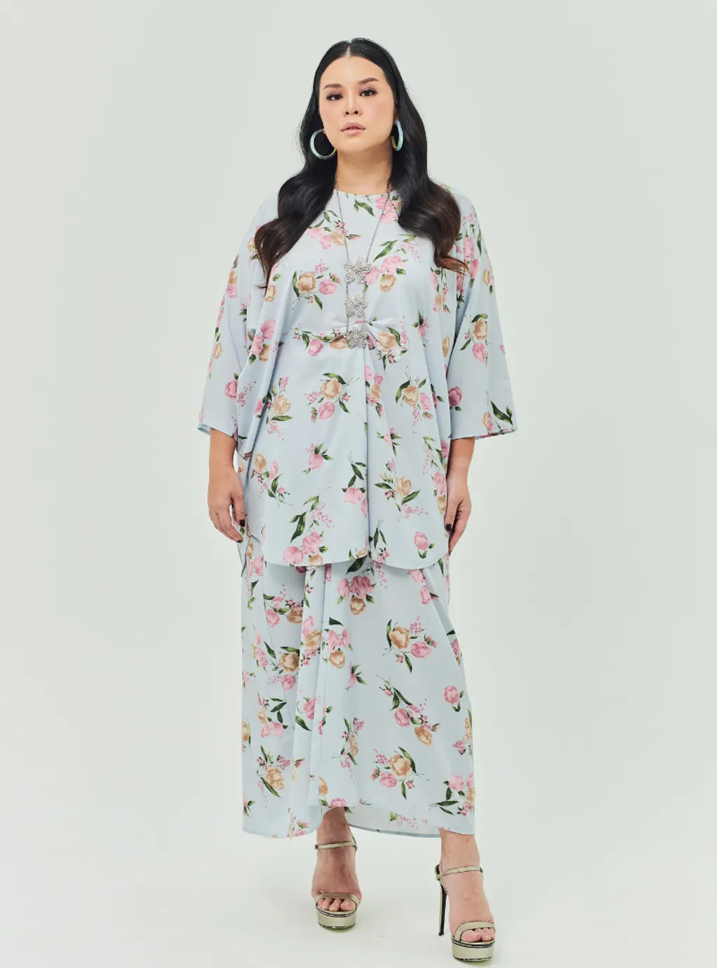 The Vintage Opah Kurung Set