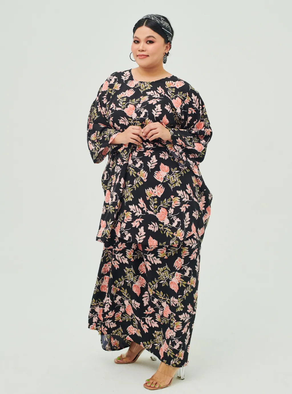 The Vintage Opah Kurung Set