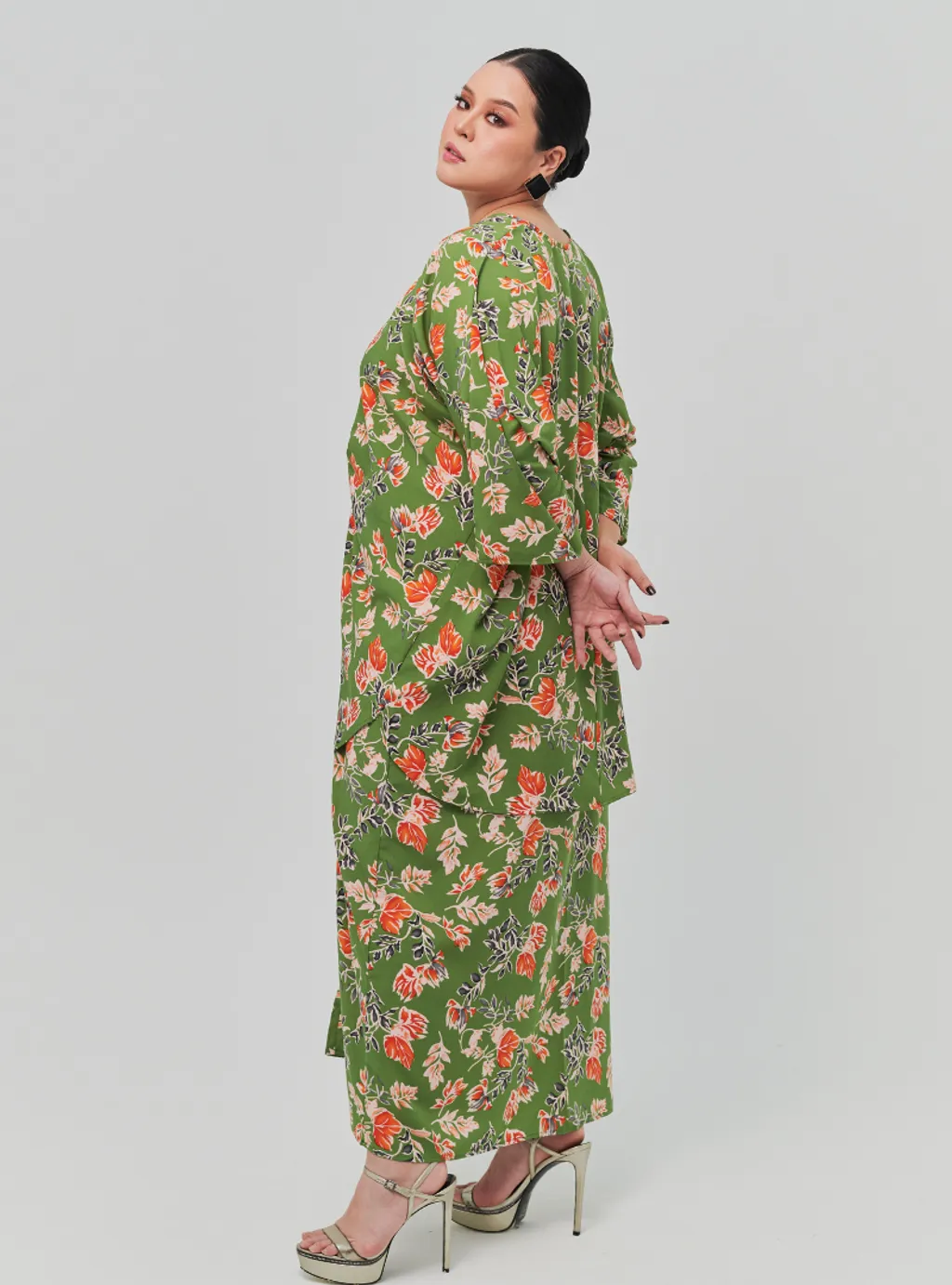 The Vintage Opah Kurung Set