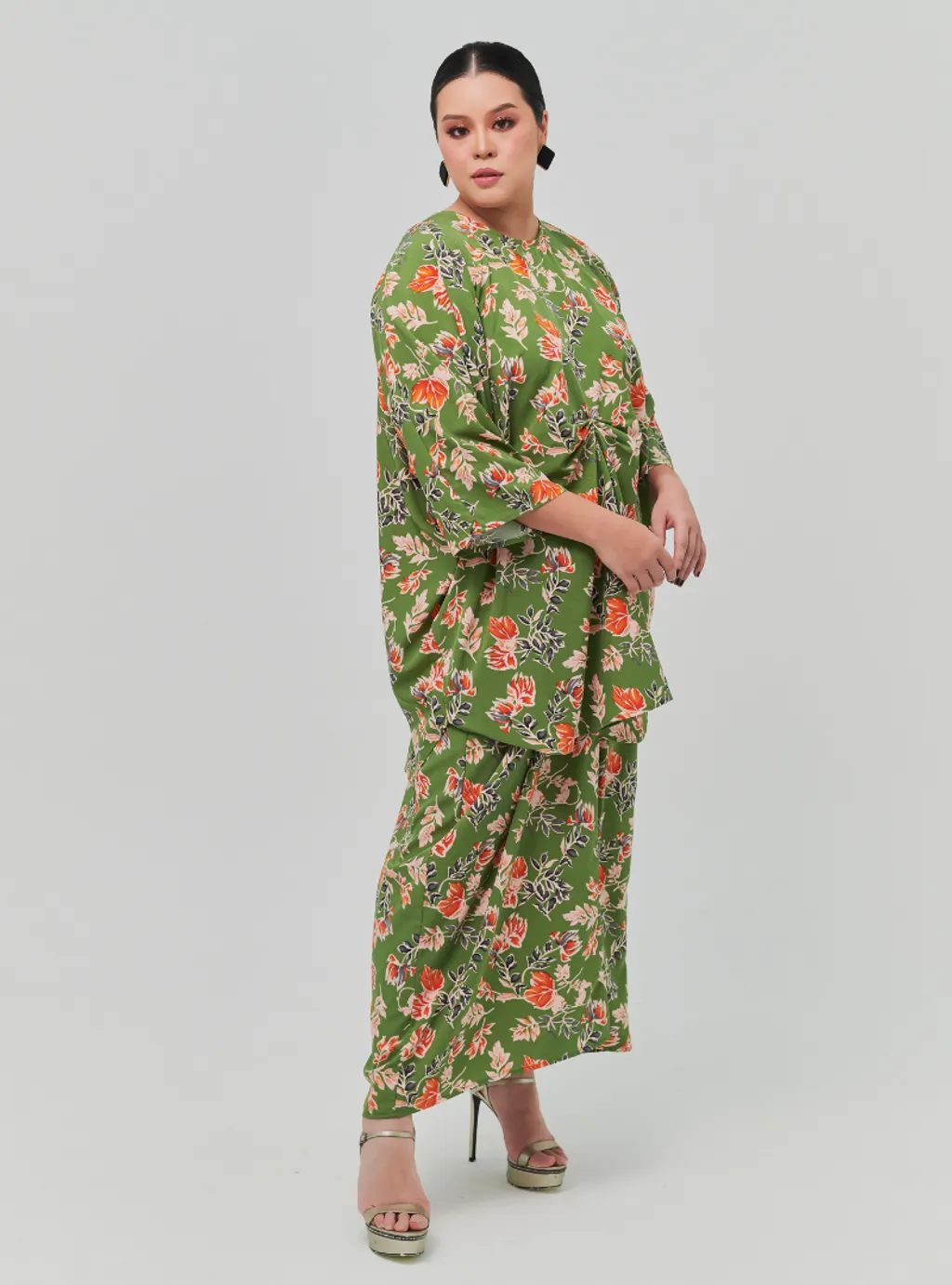 The Vintage Opah Kurung Set