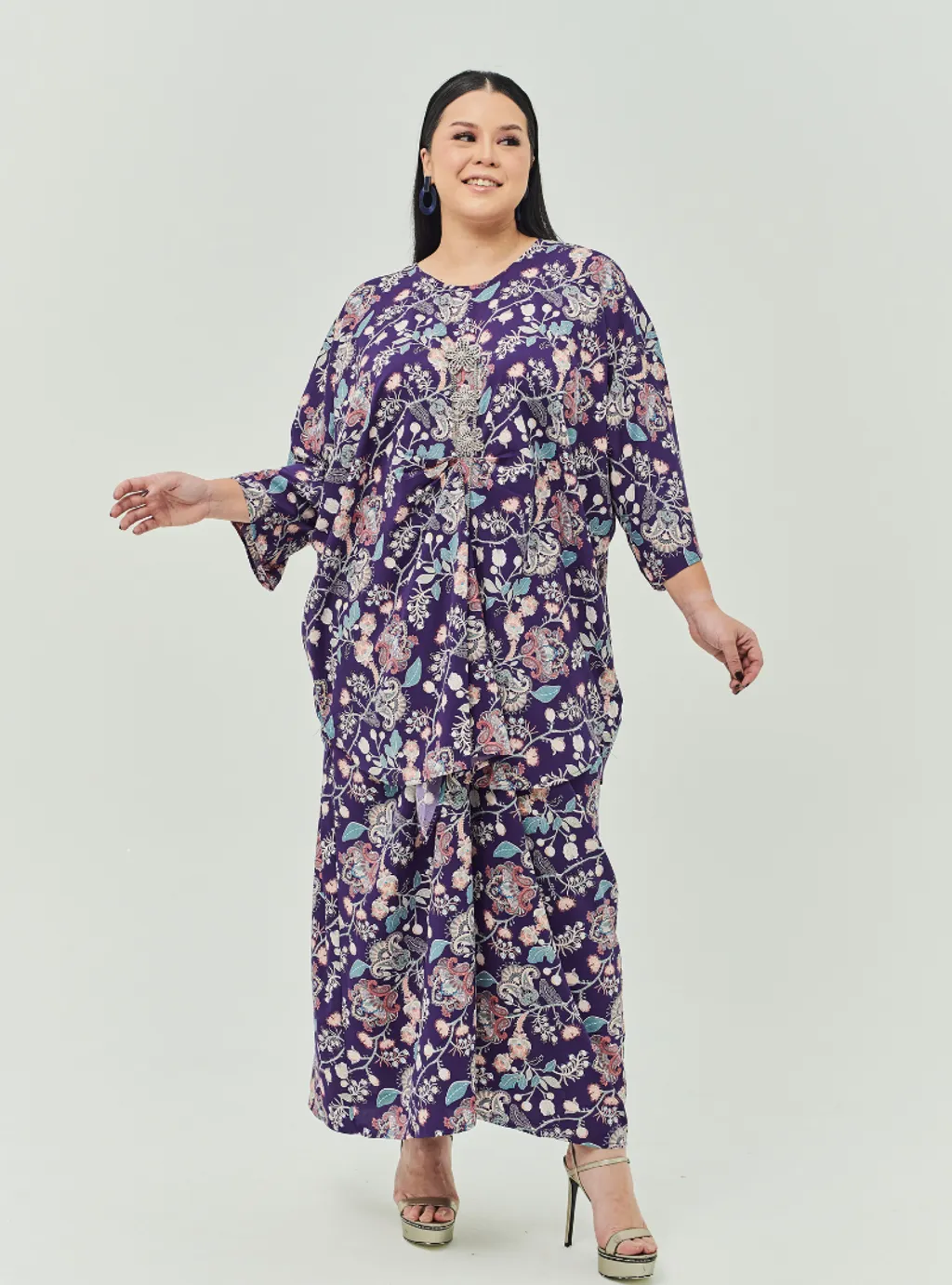 The Vintage Opah Kurung Set
