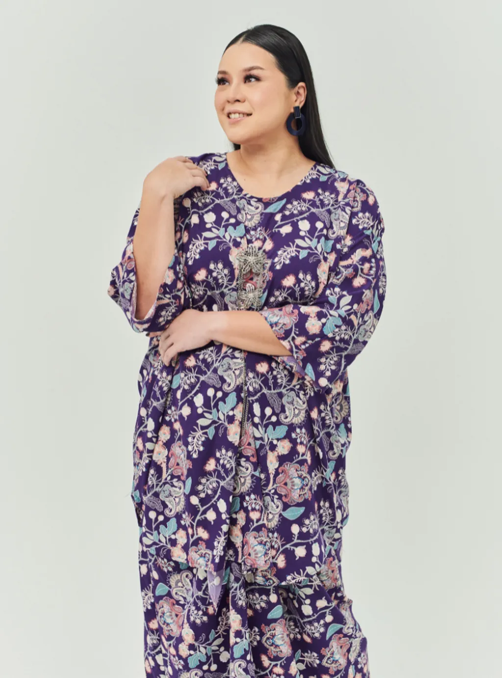 The Vintage Opah Kurung Set