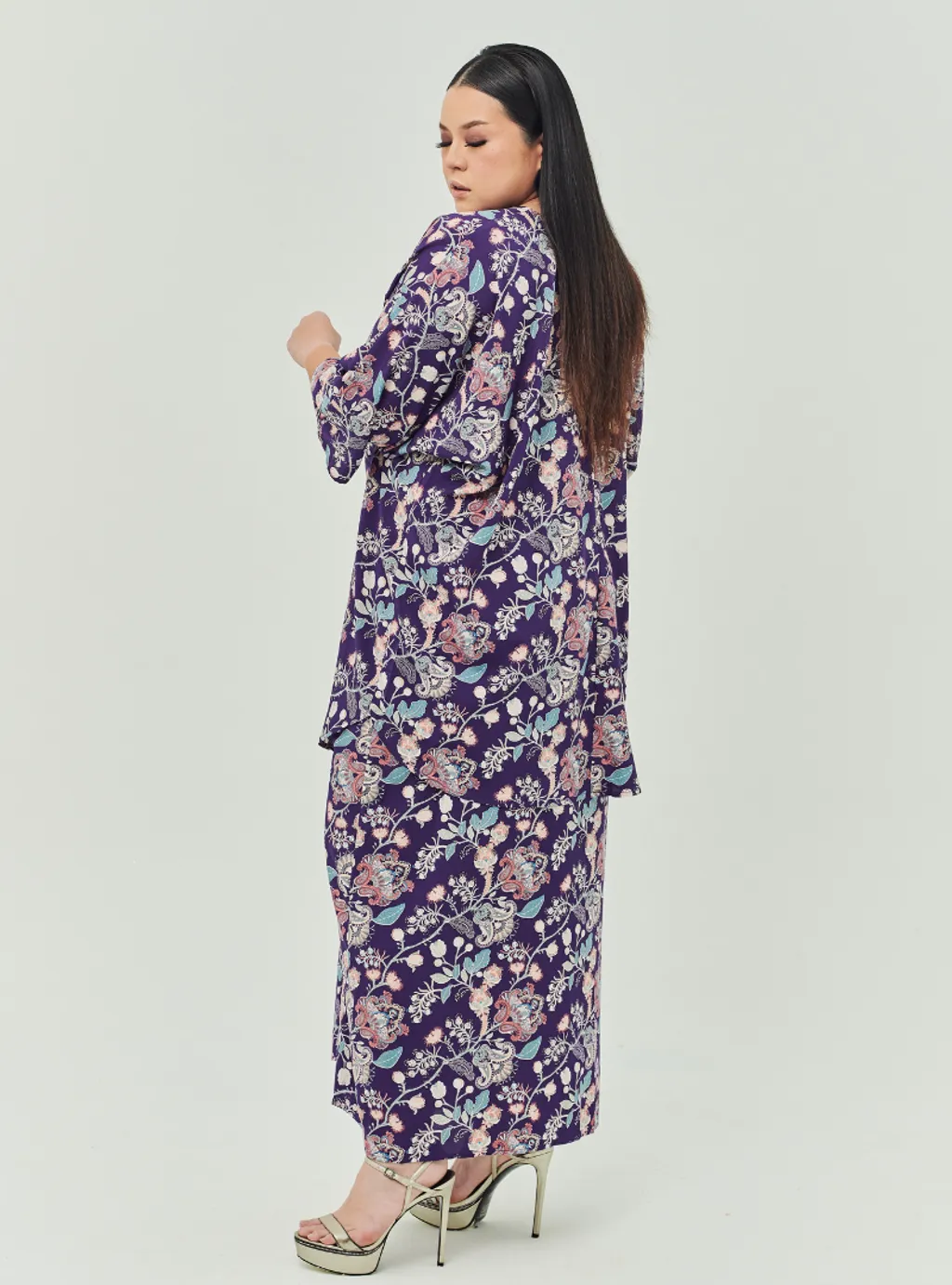 The Vintage Opah Kurung Set