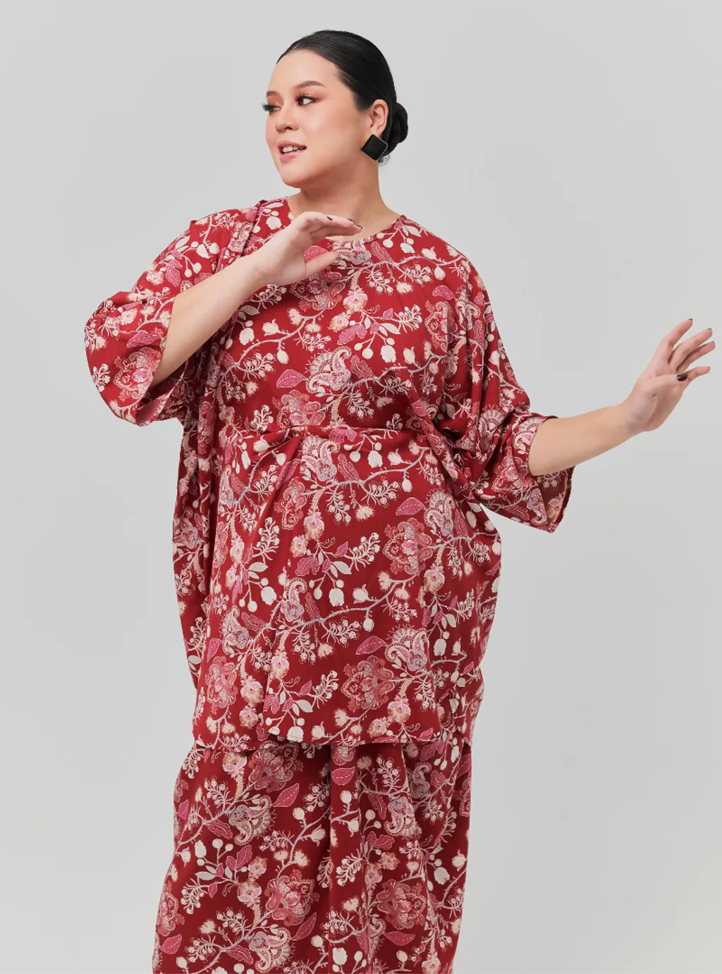 The Vintage Opah Kurung Set