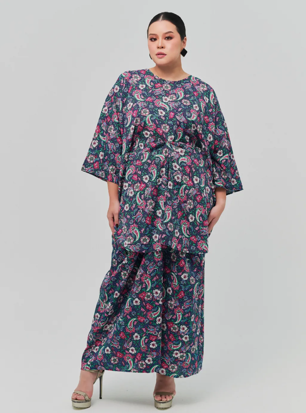 The Vintage Opah Kurung Set