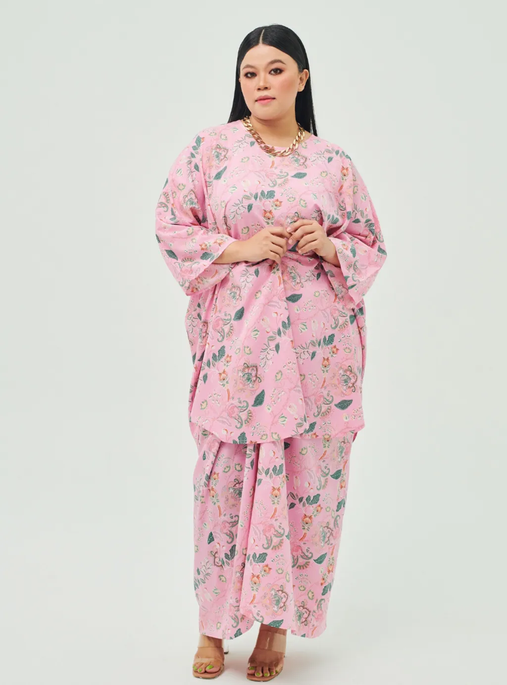 The Vintage Opah Kurung Set