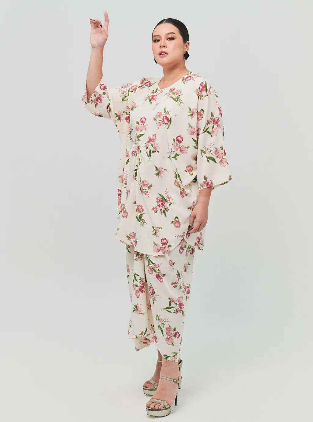 The Vintage Opah Kurung Set