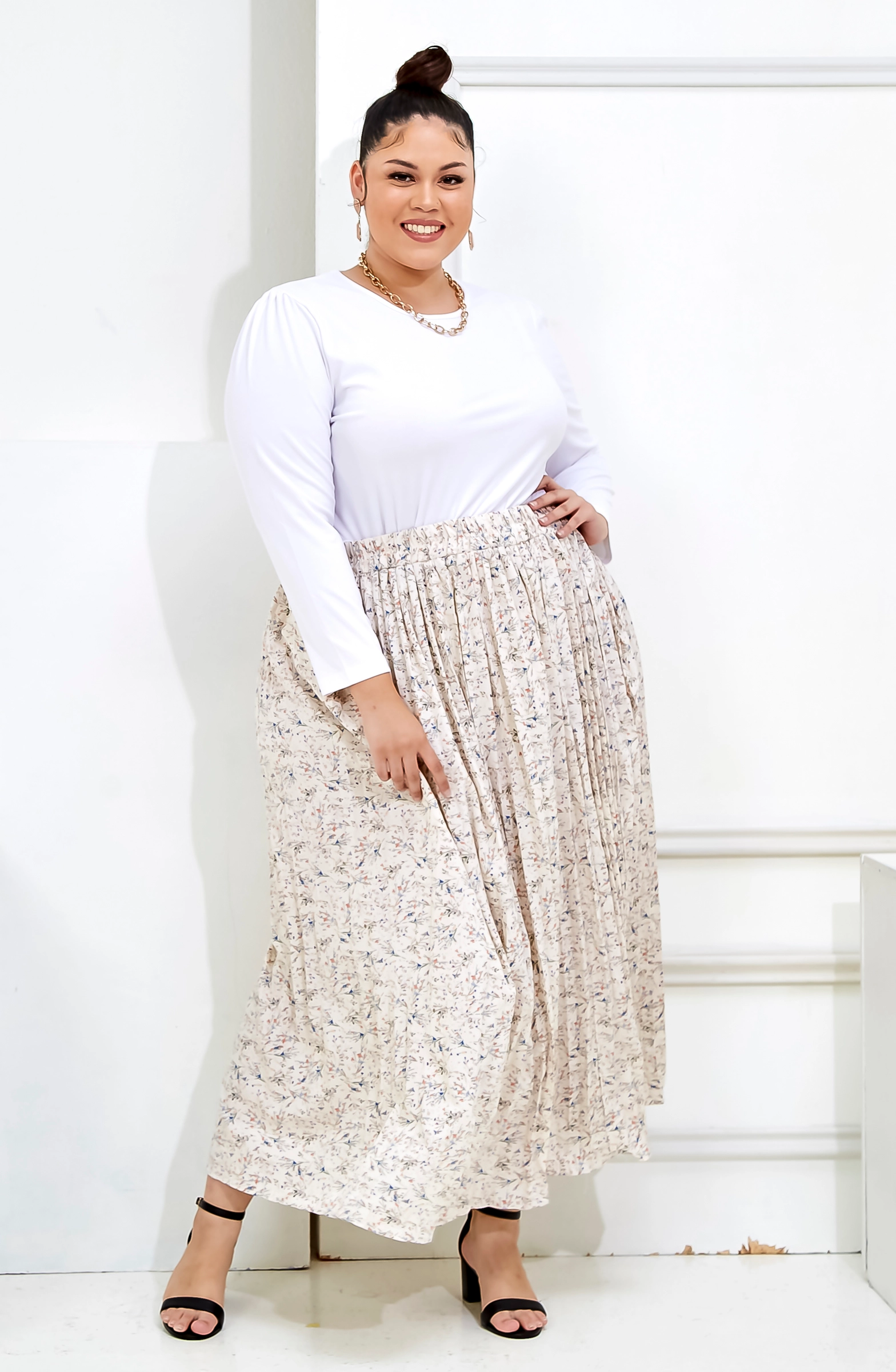 Curva Fabulous - Unni Skirt - Garden Series - CURVA FABULOUS INDONESIA - Long Skirts