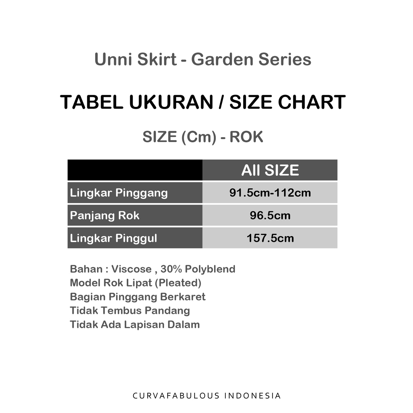 Unni Skirt - Garden Series