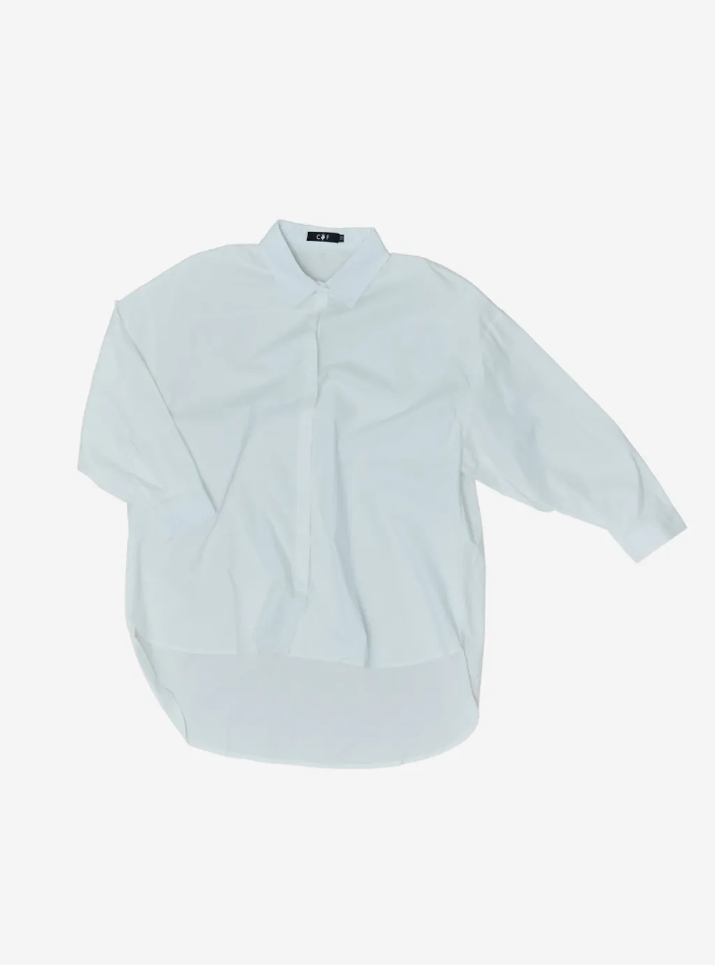 Curva Fabulous - Kemeja Dropped Shoulder Oversize Shirt - Nude Series - Earth Tone - CURVA FABULOUS INDONESIA - Shirts & Tops