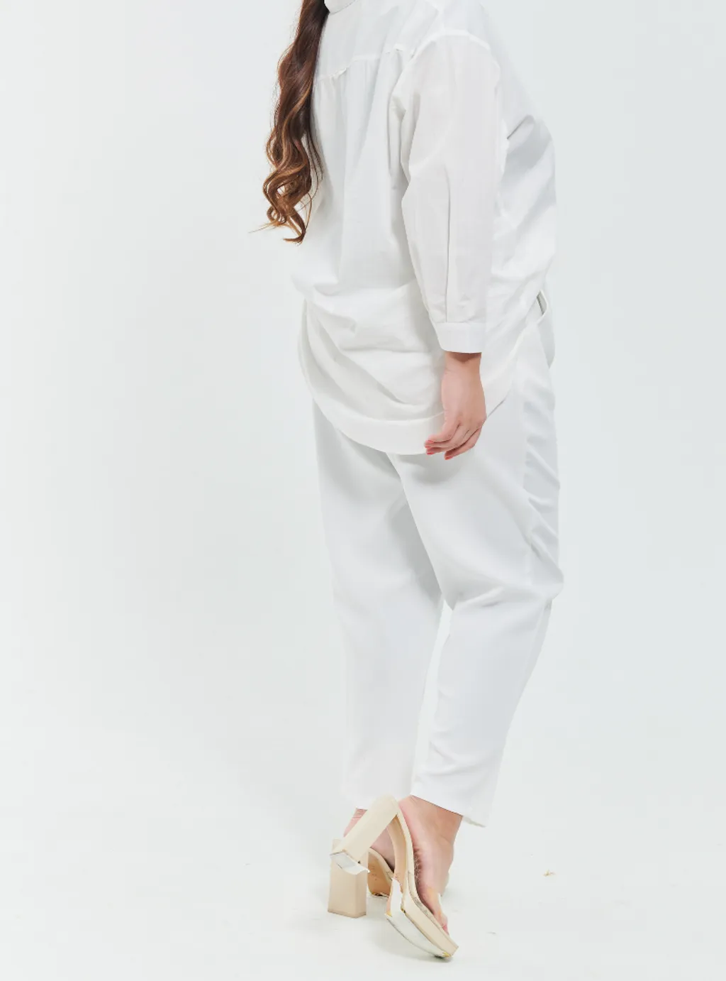 Skinny Tuxedo Pants - Green Palette