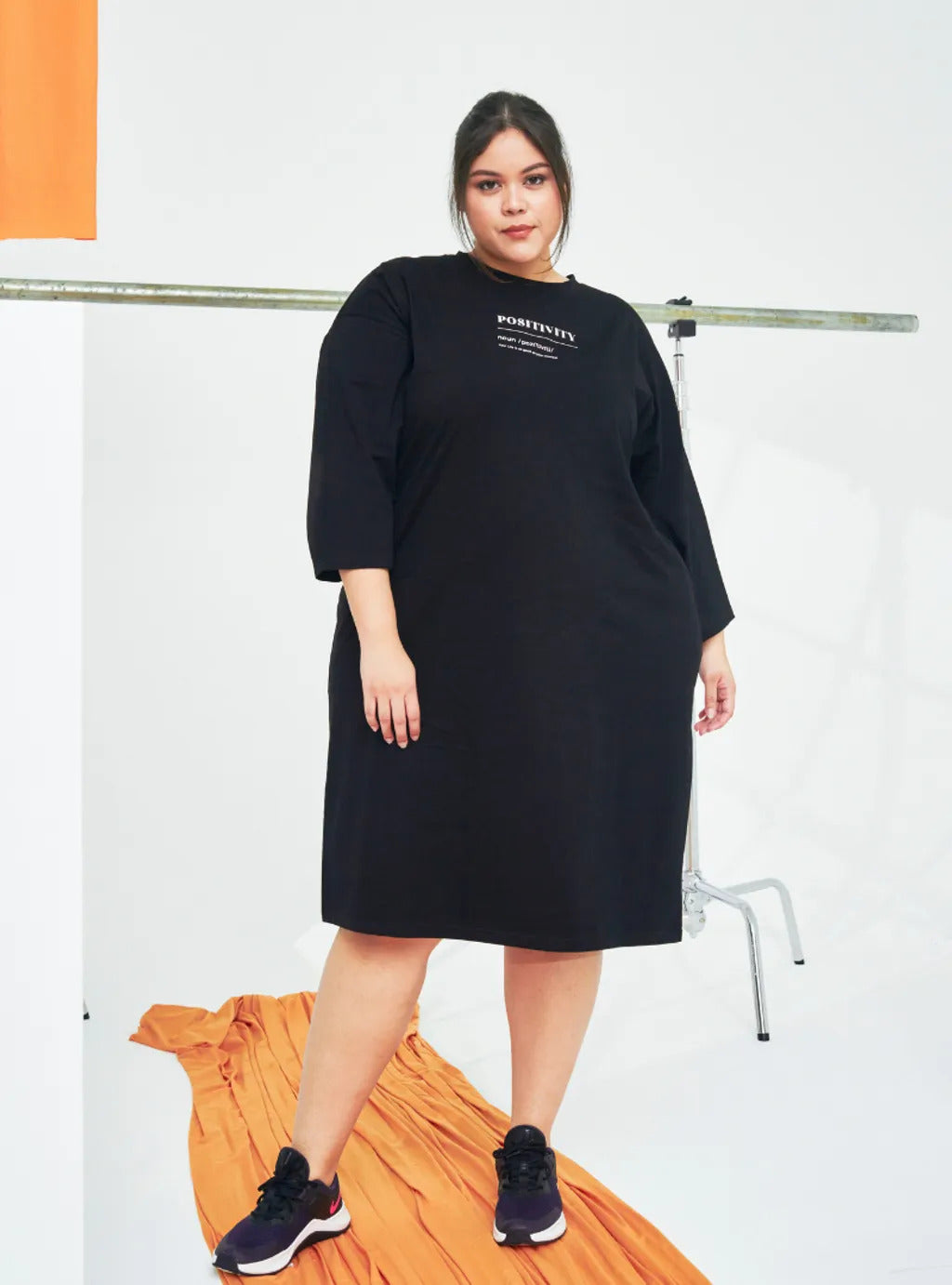 Smooth Cotton T Shirt Dress