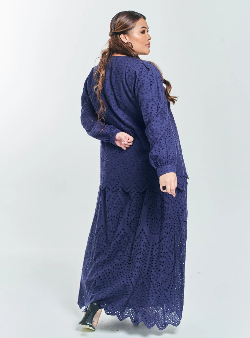 Setelan Tun Hasmah Eyelet Doll