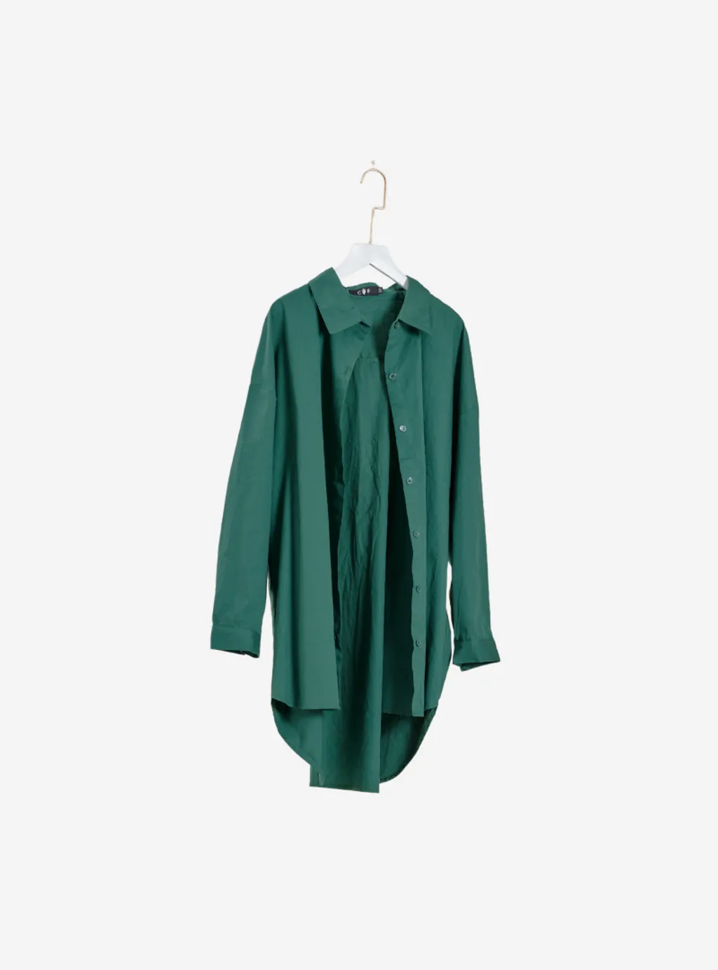 Curva Fabulous - Kemeja Dropped Shoulder Oversize Shirt - New Batch Vibrant  Green Series - CURVA FABULOUS INDONESIA - Shirts & Tops