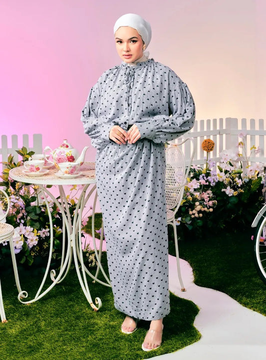 PO TUN ZAMIRA Raya Love Polka Dotted Kurung