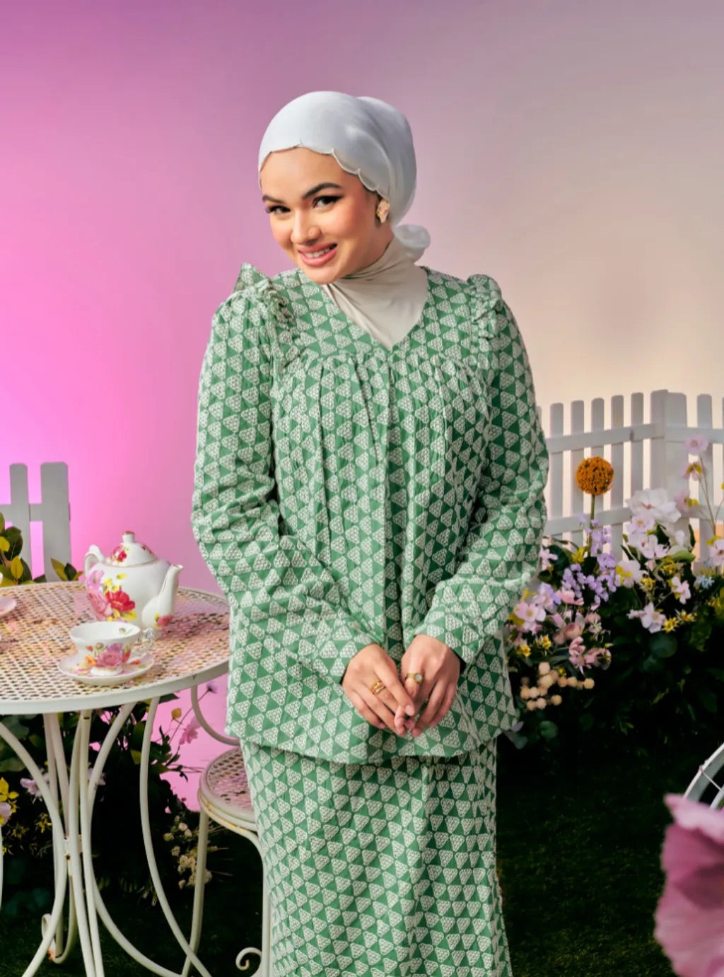 PO TUN NATASHA Raya Kurung Kedah