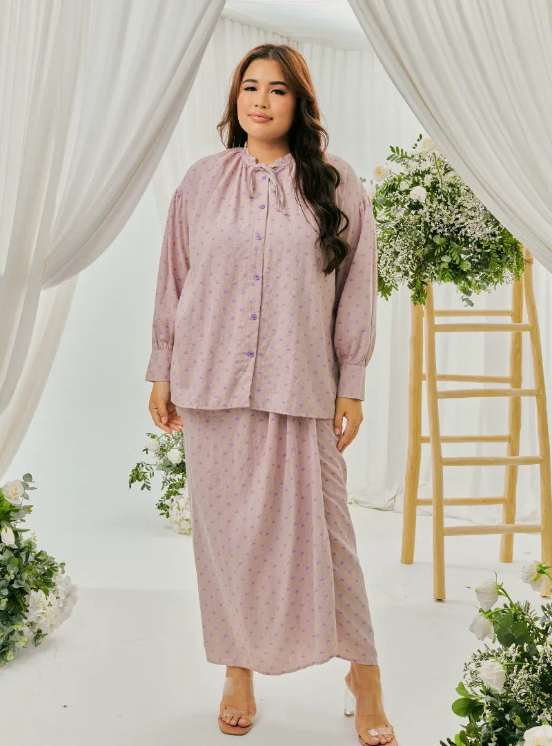 PO TUN ZAMIRA Raya Love Polka Dotted Kurung