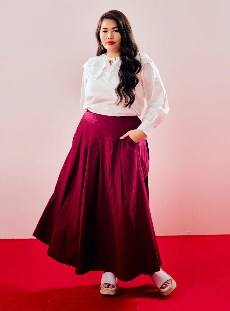 Gemma Poplin Skirt (PO)