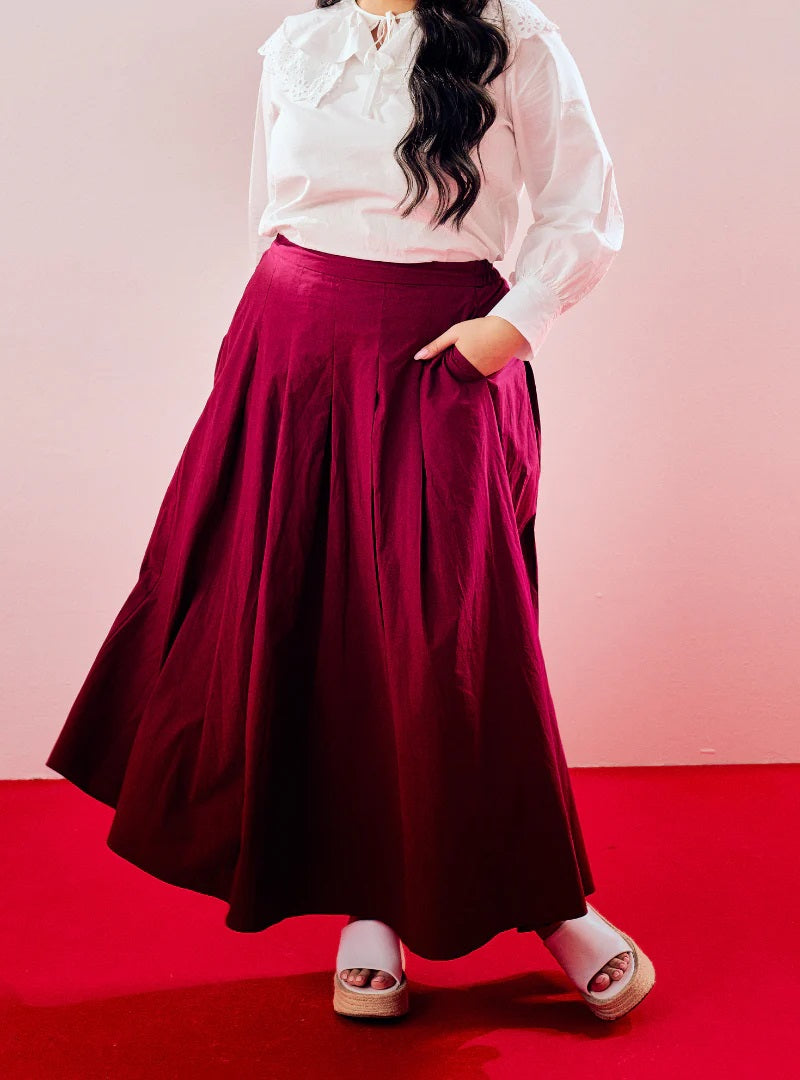 Gemma Poplin Skirt (PO)