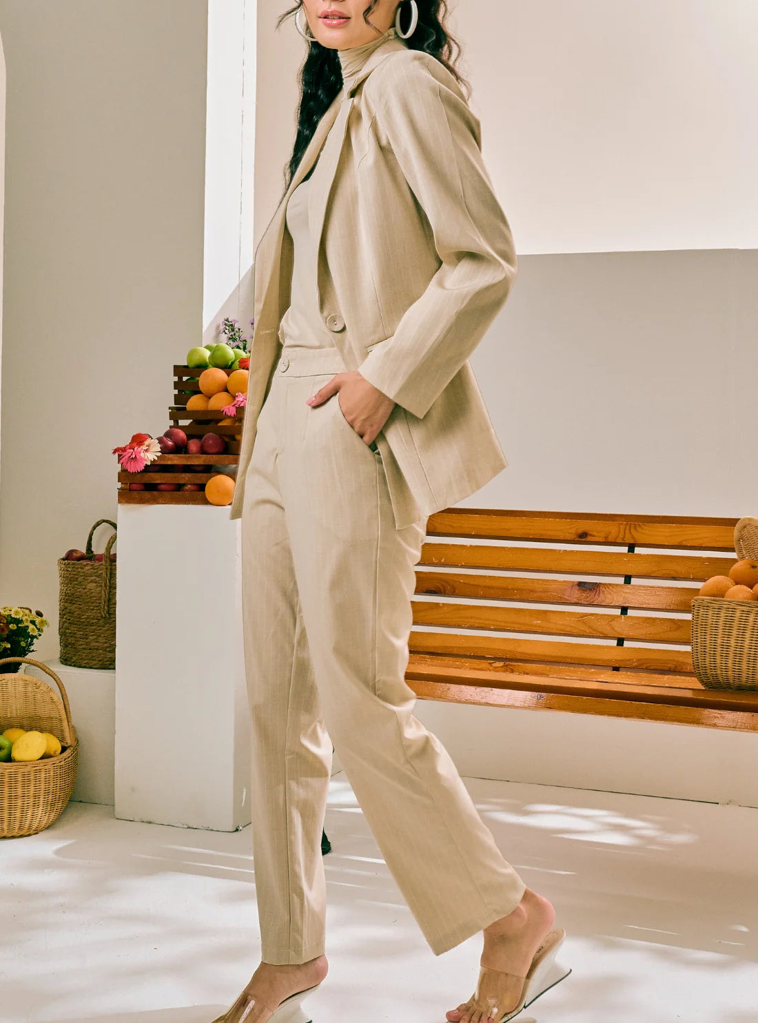 PO Celana Monroe Straight Cut Slacks