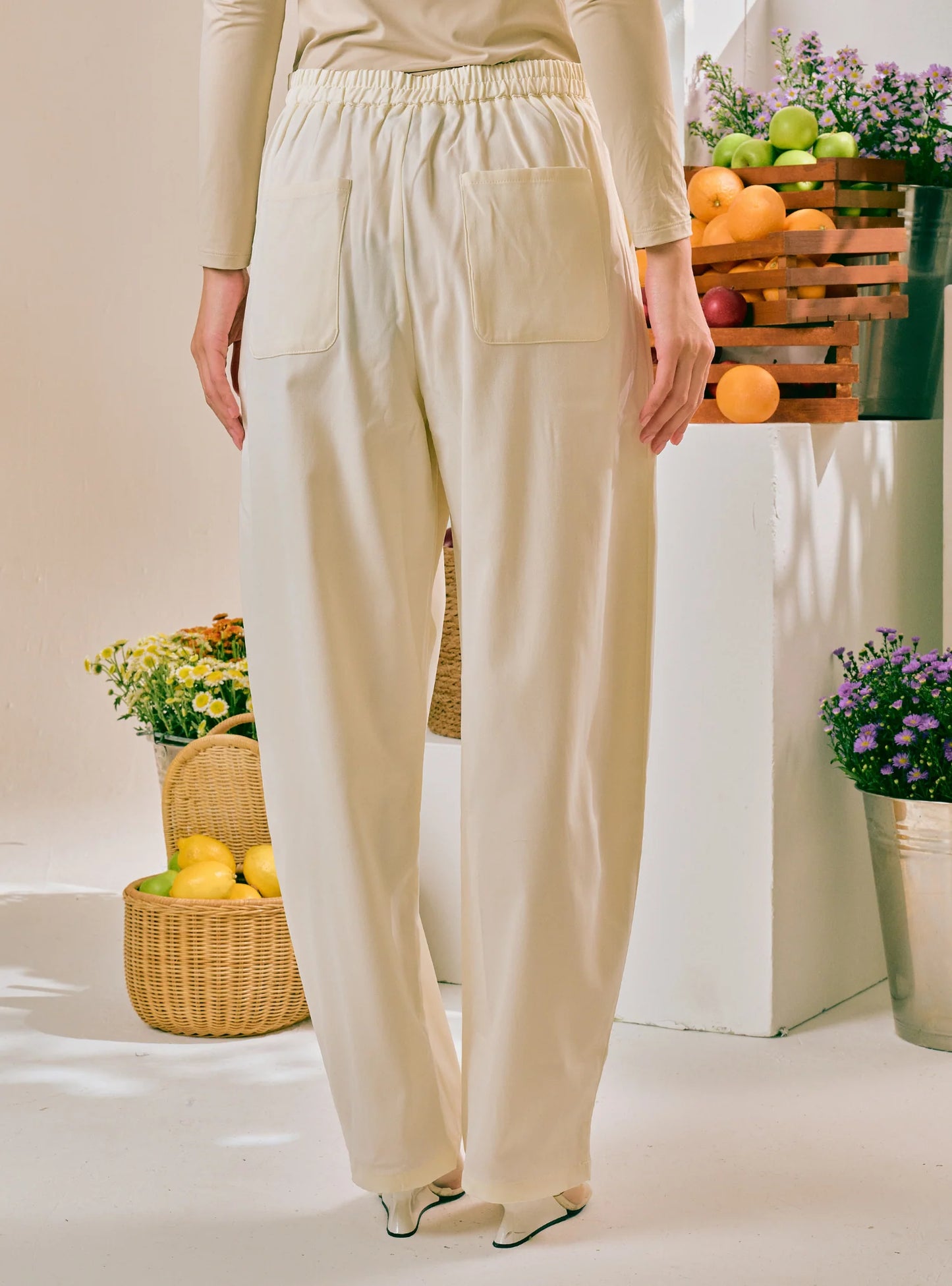 PO Celana Opal Relaxed Barrel HighWaist