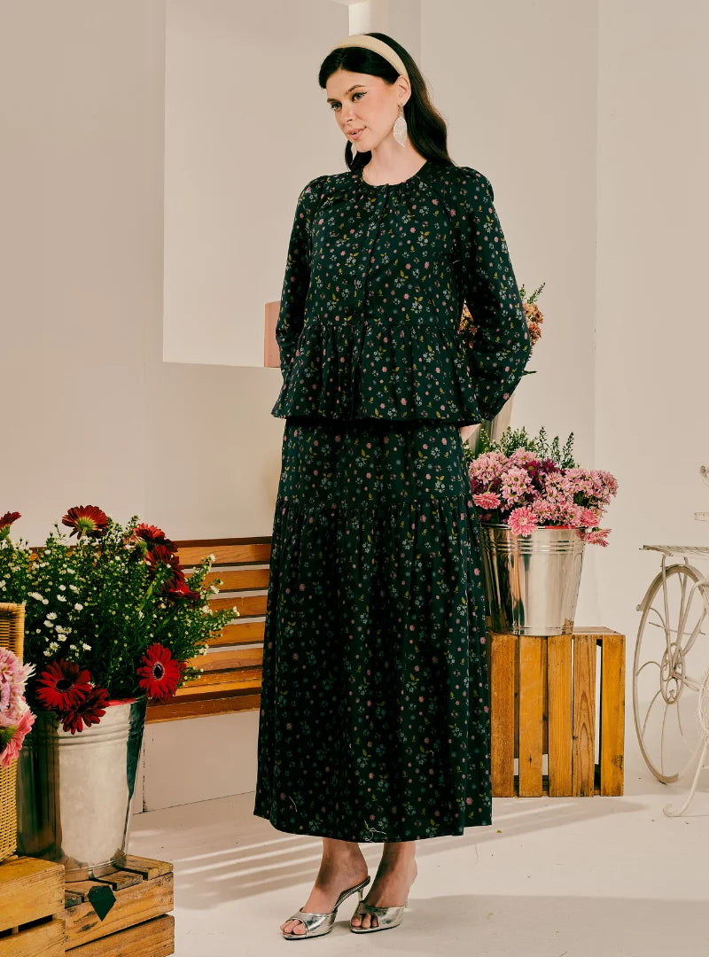 PO Zola A-Line Tiered Skirt