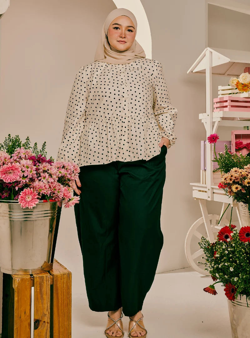 PO Bambi Button-Front Top