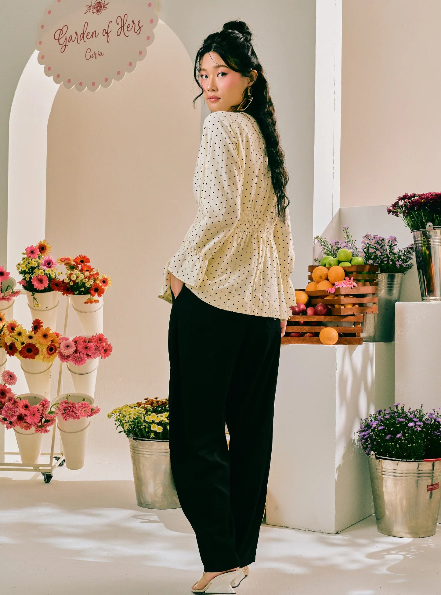 PO Darcy Peplum Top