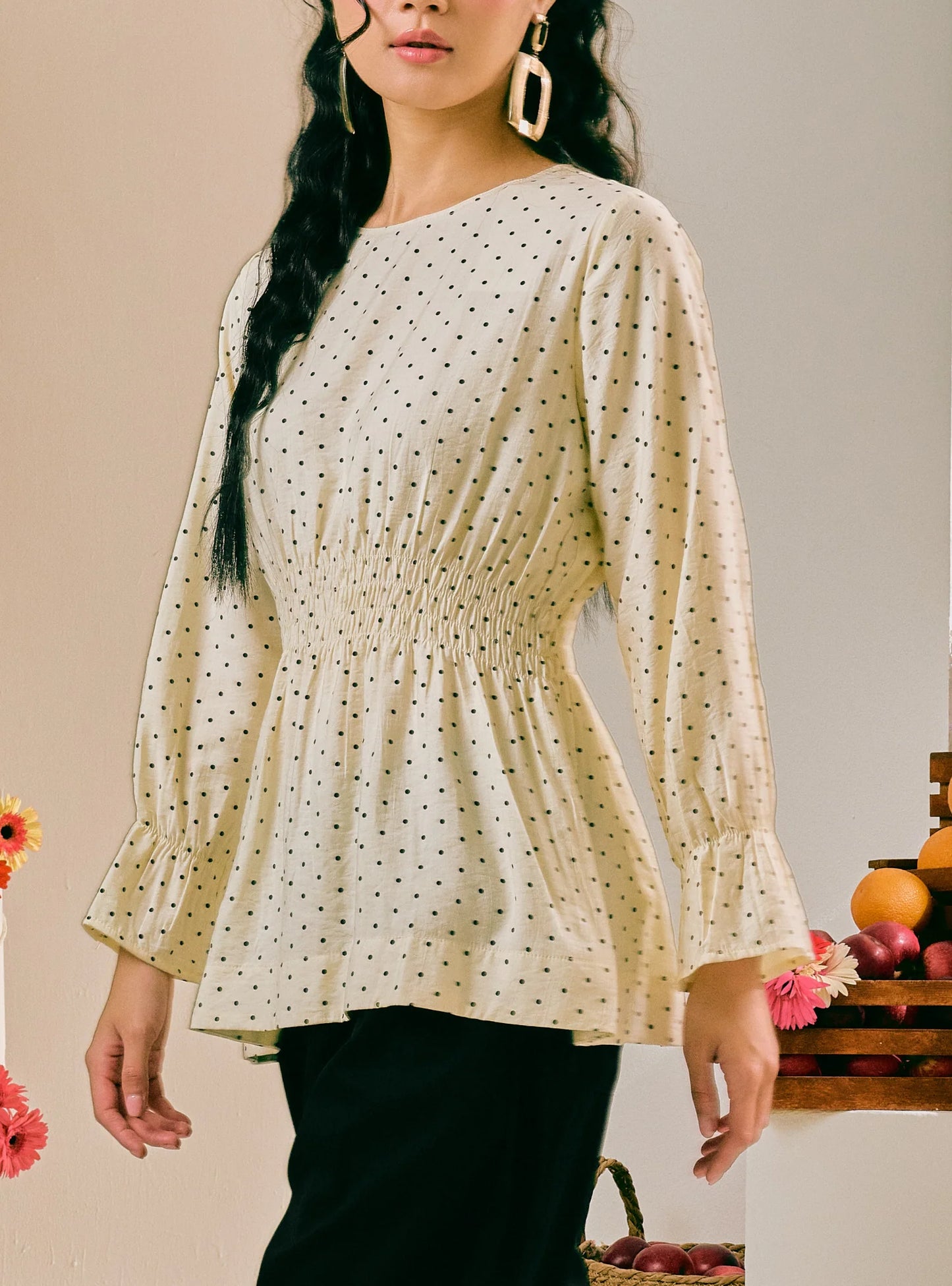 PO Darcy Peplum Top